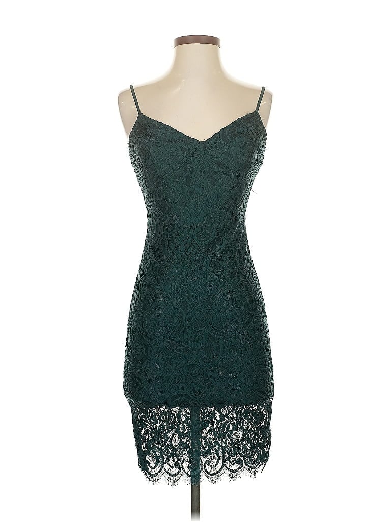 Pre-owned Lulus Cocktail Dress In Blue