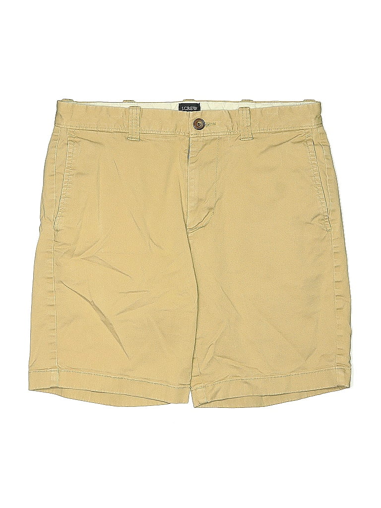 Pre-owned J.crew Factory Store Khaki Shorts In Brown