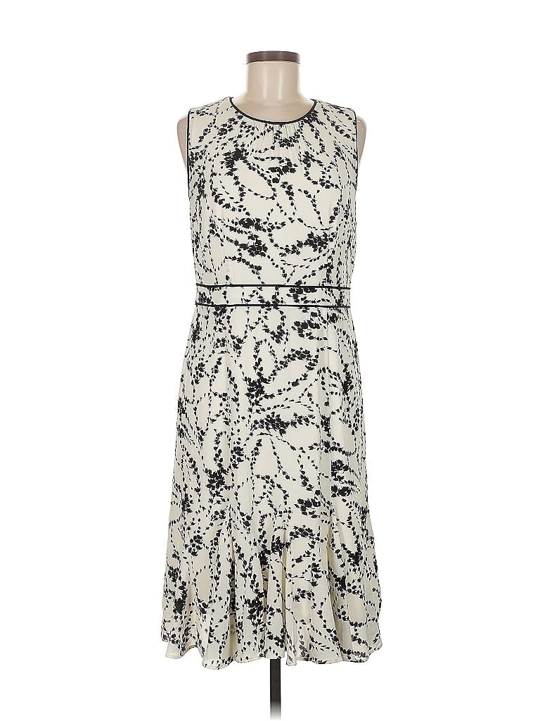 Pre-owned Talbots Cocktail Dress In White