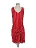 Drew Stripes Red Casual Dress Size S - photo 1