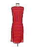 Drew Stripes Red Casual Dress Size S - photo 2