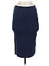 Eileen Fisher Solid Blue Silk Skirt Size P (petite) - photo 1