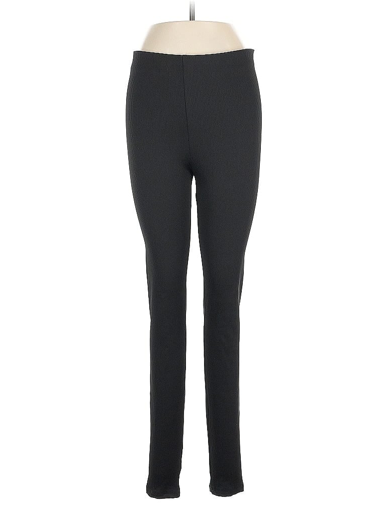 Pre-owned H&m Active Pants In Black