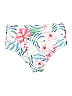 DRESSFO Floral Ivory White Swimsuit Bottoms Size XXL - photo 2