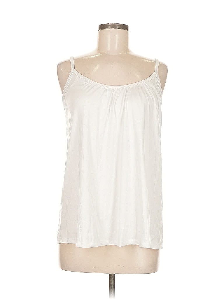 Pre-owned 32 Degrees Sleeveless Blouse In White