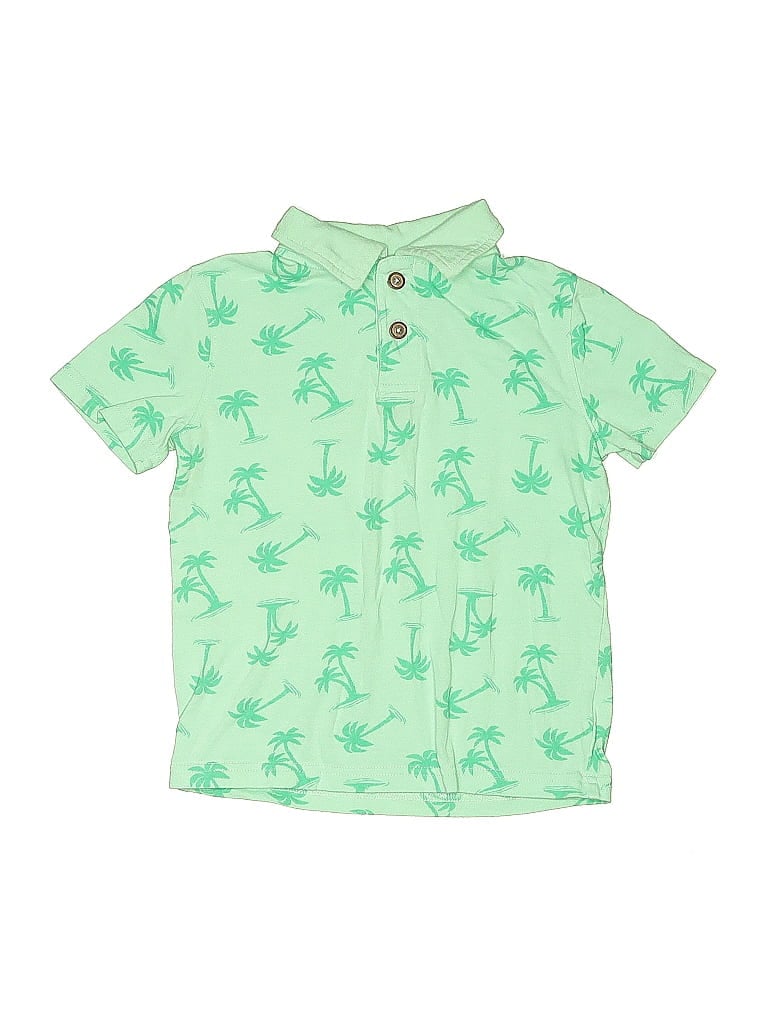Click to view more detailed imagery on our partner's website Pre-owned Jumping Beans Kids' Short Sleeve Polo Shirt In Green