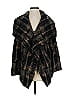 Funktional 100% Polyester Plaid Black Coat Size S - photo 1