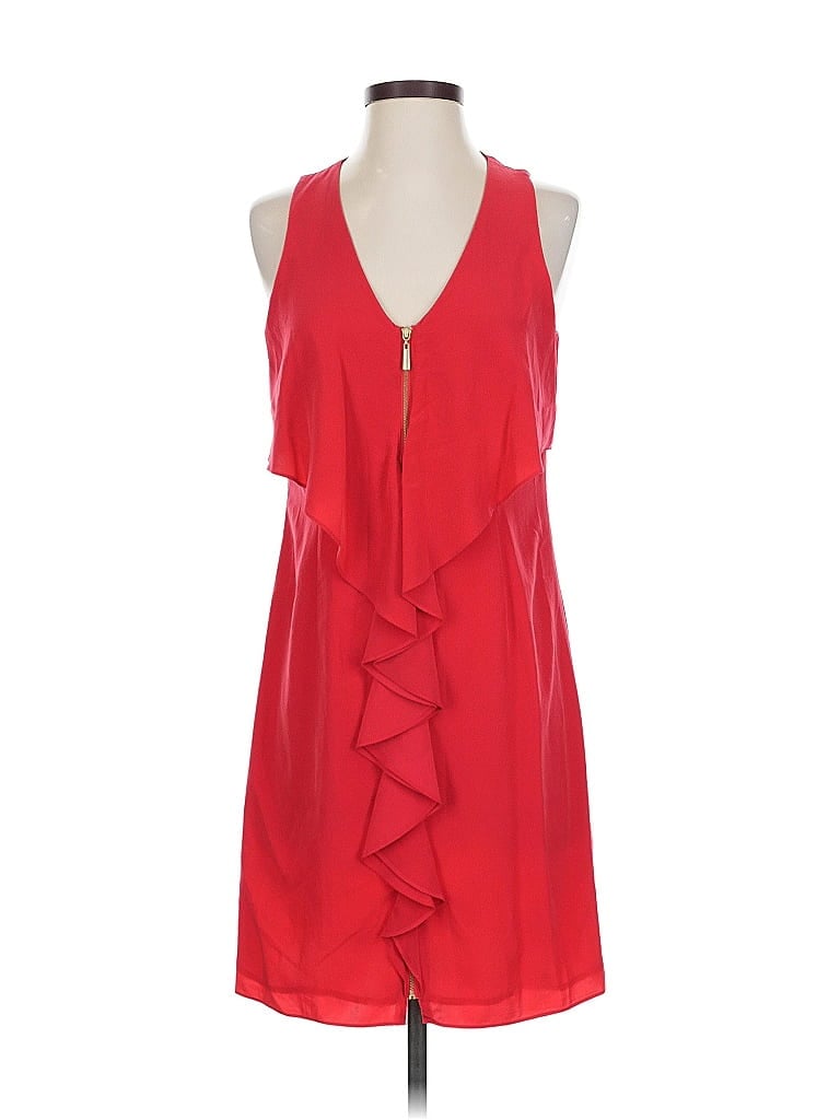 Pre-owned Laundry By Shelli Segal Cocktail Dress In Red