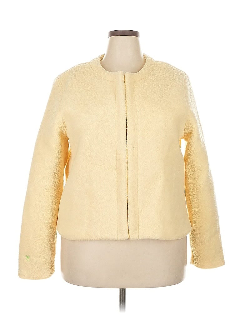 Pre-owned Dudley Stephens Cardigan Sweater In Yellow