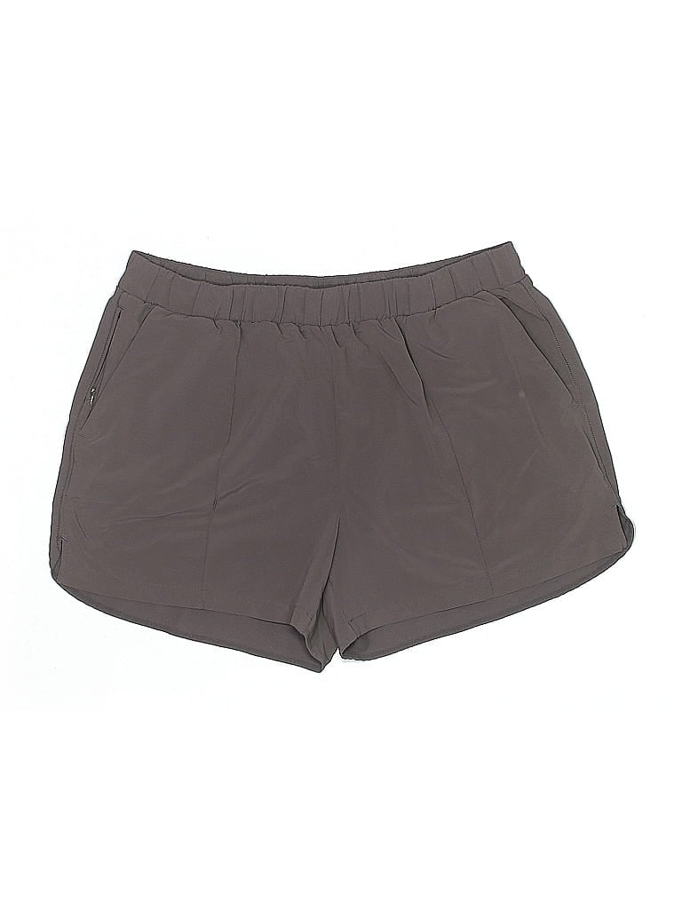 Pre-owned Zella Athletic Shorts In Brown