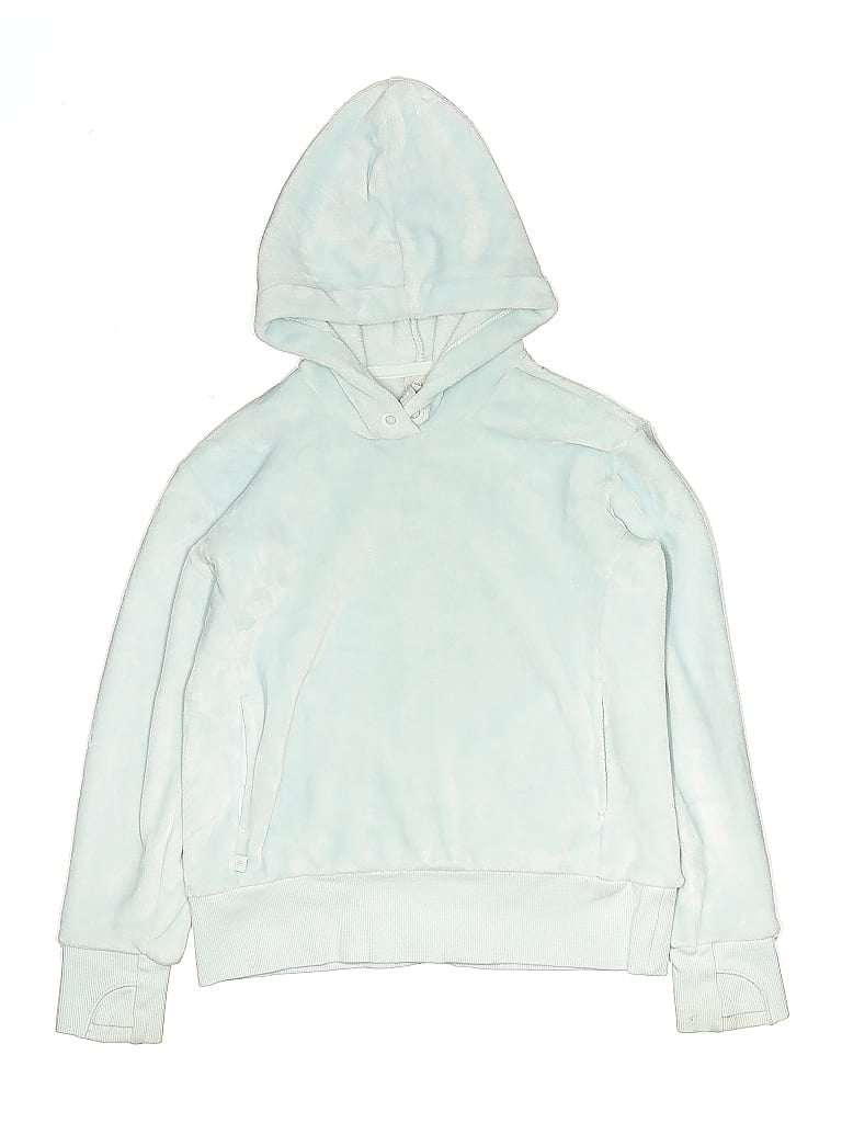 Click to view more detailed imagery on our partner's website Pre-owned Athleta Girl Kids' Pullover Hoodie In Green