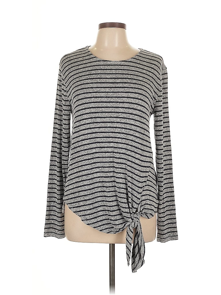 Pre-owned Stella & Dot Cardigan Sweater In Gray