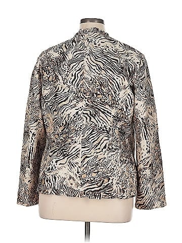 Chico's Long Sleeve Silk Top (view 2)