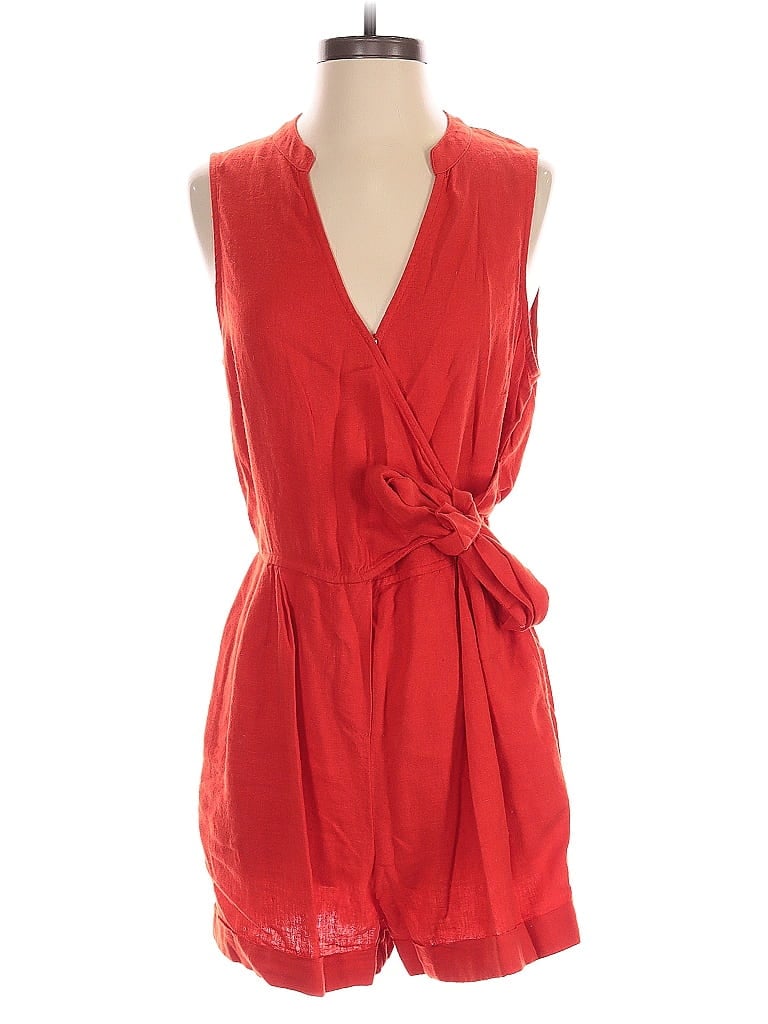 Pre-owned A New Day Romper In Red