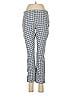Theory Houndstooth Blue Casual Pants Size 8 - photo 1