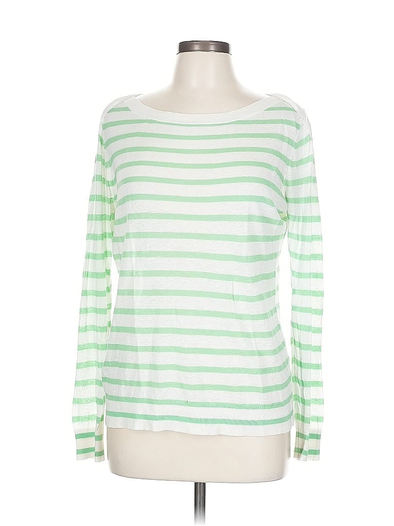 Pre-owned L.l.bean Signature Pullover Sweater In Green