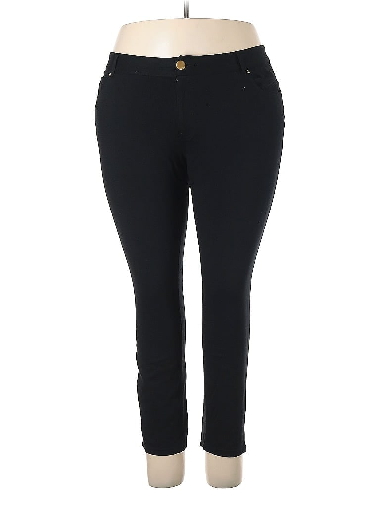 Pre-owned Inc International Concepts Casual Pants In Black