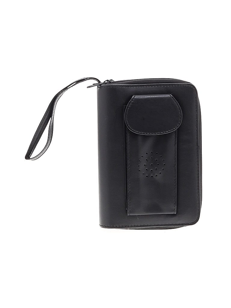 Pre-owned Unbranded Wristlet In Black