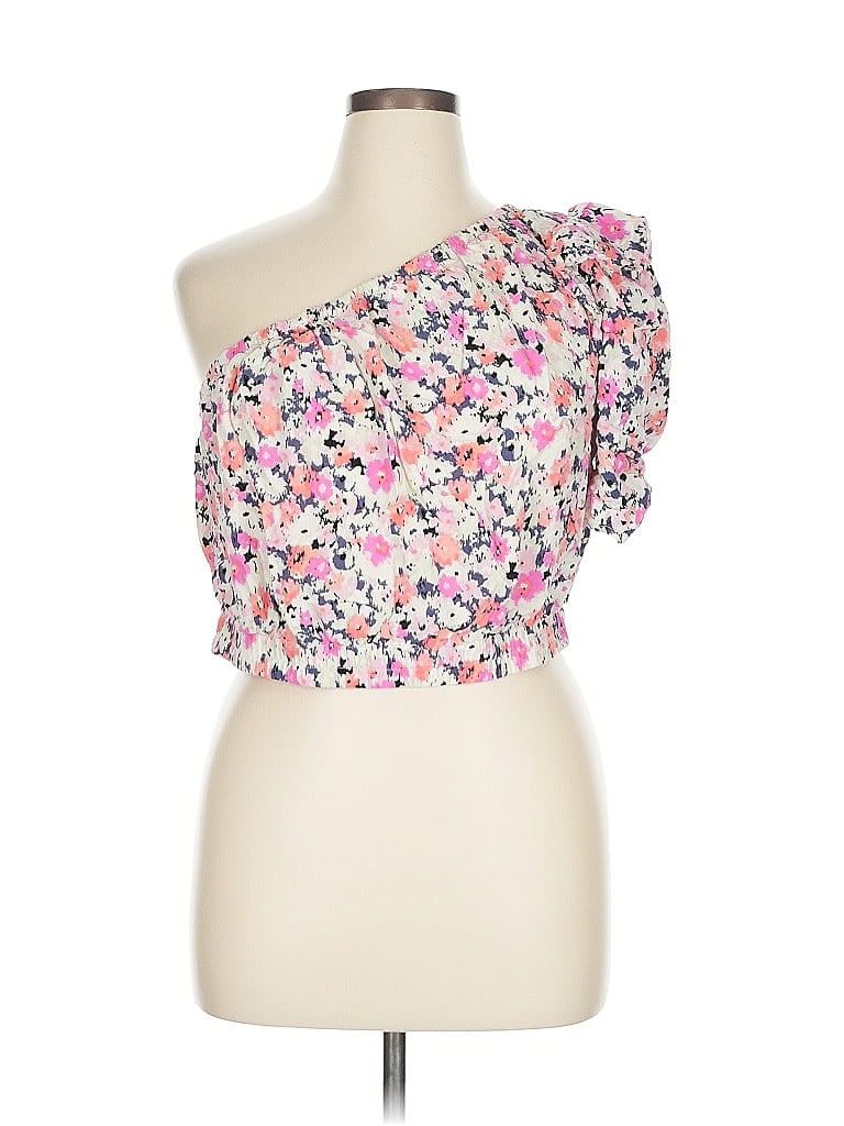 Pre-owned Universal Thread Sleeveless Blouse In Pink