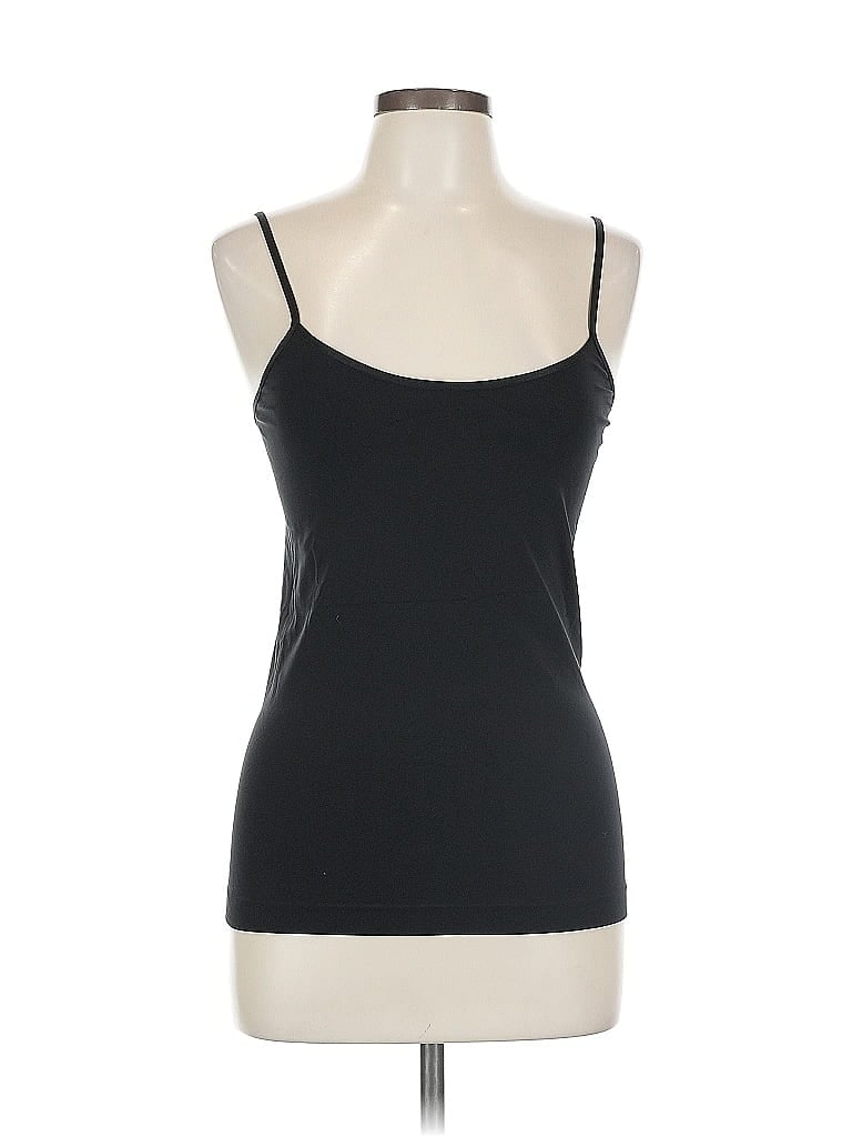 Pre-owned Unbranded Tank Top Black Strapless Neckline Tops