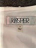 Kasper 100% Polyester White Cocktail Dress Size 4 - photo 7