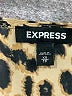 Express 100% Polyester Gold Tan Cocktail Dress Size XS - photo 3