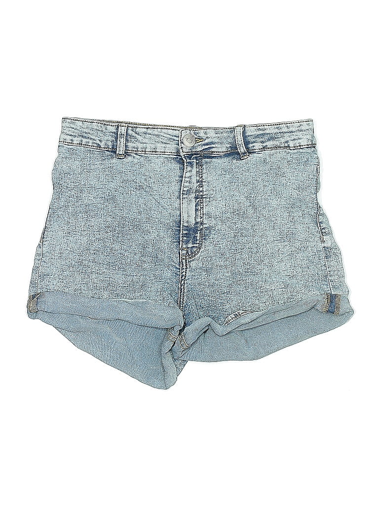 Pre-owned Divided By H&m Denim Shorts In Blue