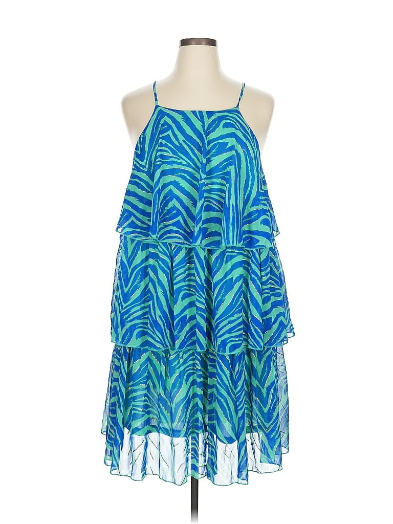 Lili Sidonio Molly Bracken Cocktail Dress In Blue