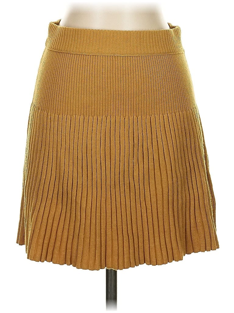 Pre-owned Aerie Casual Skirt In Brown