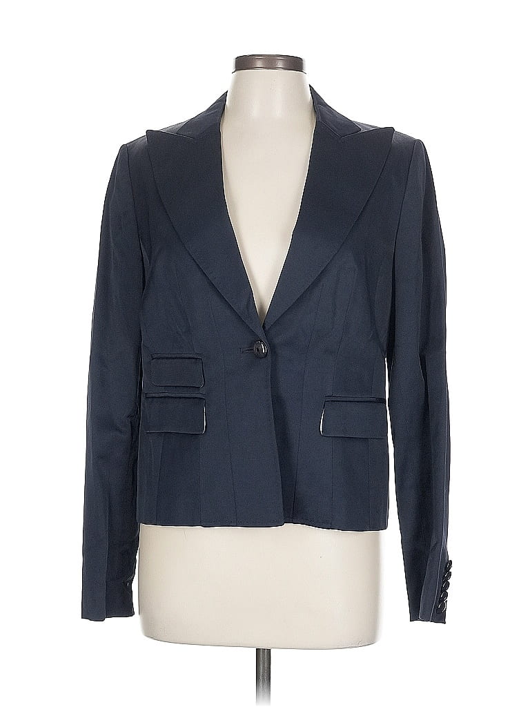 Pre-owned Wolford Blazer Jacket In Blue