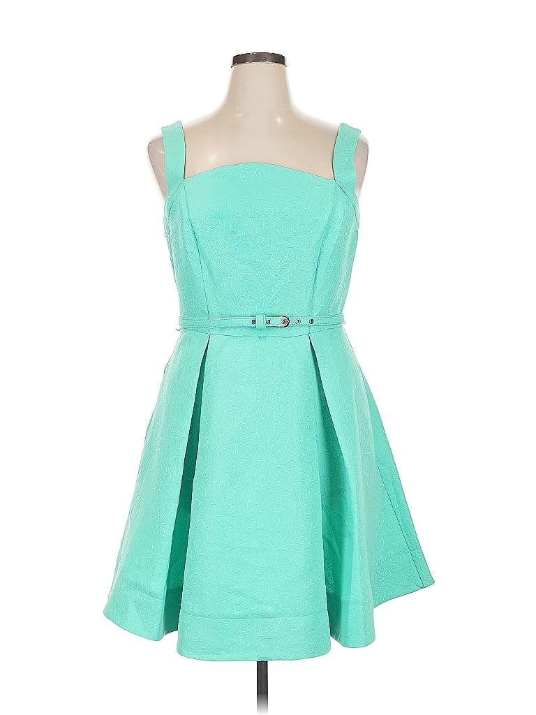 Pre-owned Maison Tara Cocktail Dress In Blue