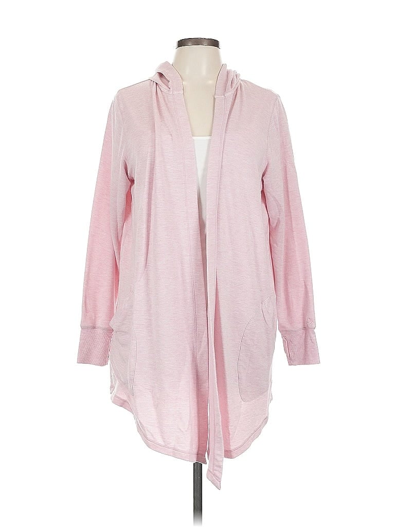 Click to view more detailed imagery on our partner's website Pre-owned Cuddl Duds Cardigan Sweater In Pink