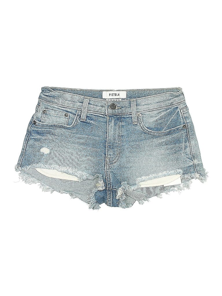 Pre-owned Pistola Denim Shorts In Blue