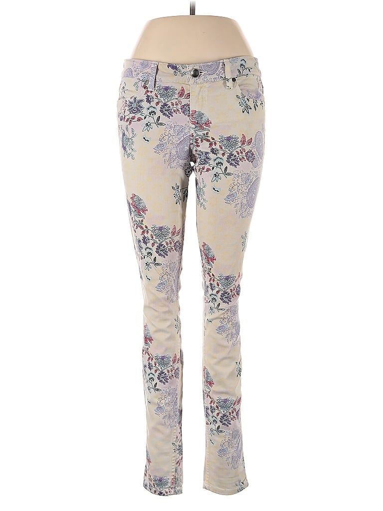 Pre-owned Level 99 Jeggings In White