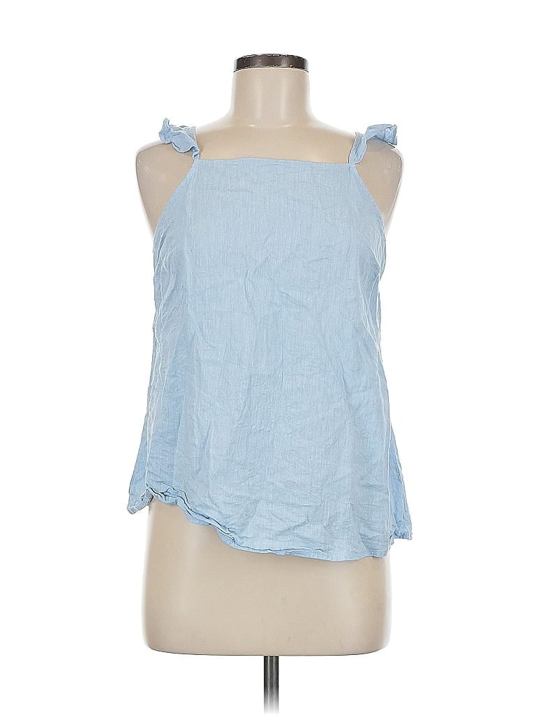 Pre-owned Old Navy Sleeveless Blouse In Blue