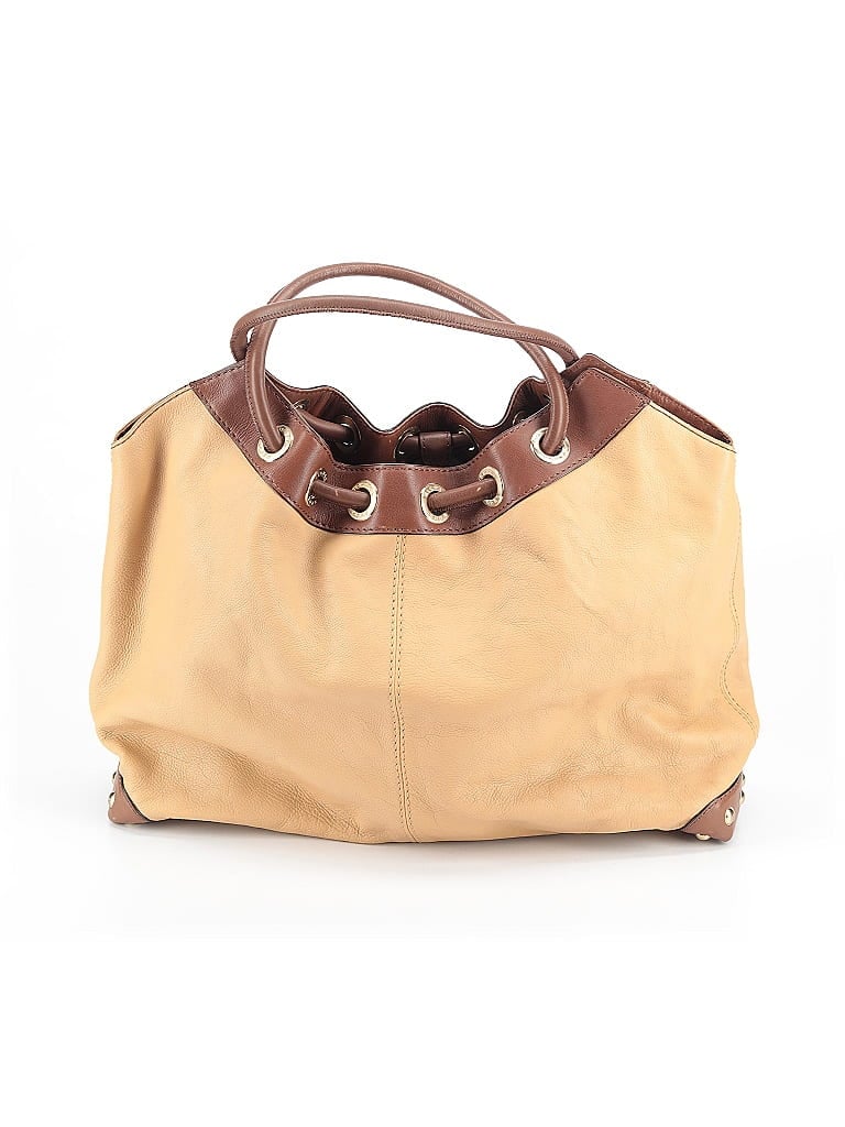 Pre-owned Michael Michael Kors Leather Shoulder Bag In Brown