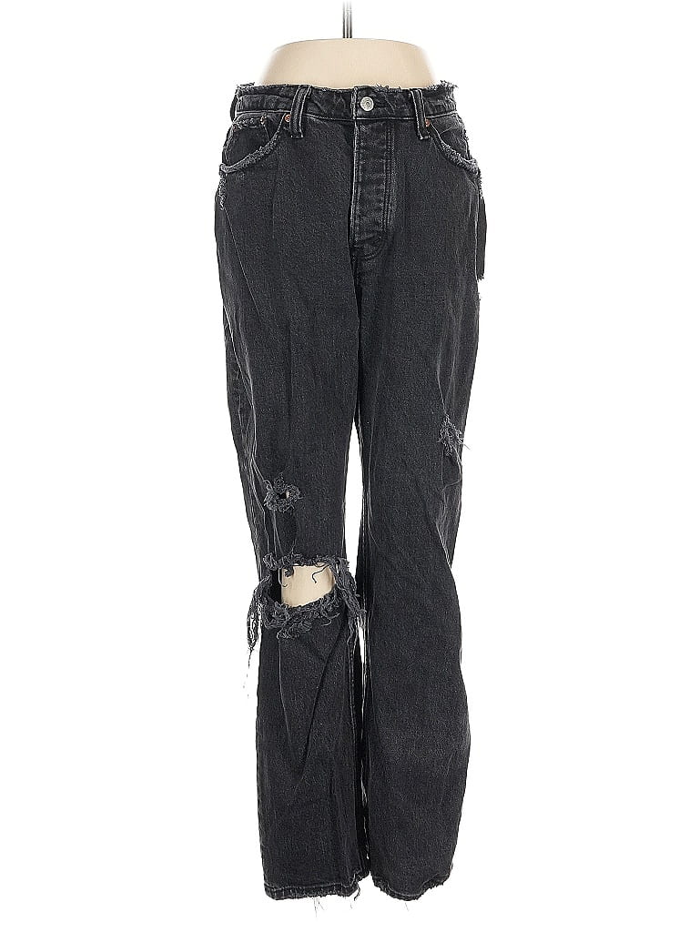 Pre-owned Abercrombie & Fitch Jeans In Black