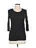 ATM Black 3/4 Sleeve Top Size L - photo 1
