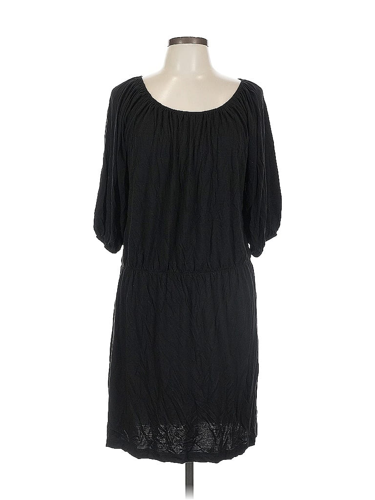 Pre-owned Talbots Casual Dress In Black