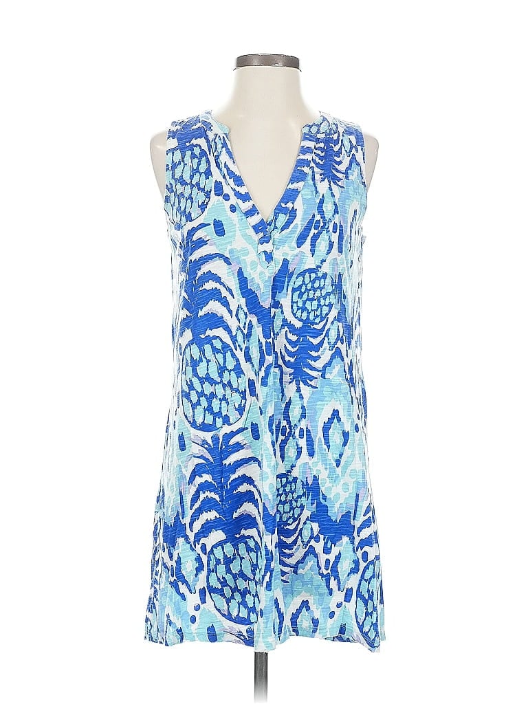 Pre-owned Lilly Pulitzer Cocktail Dress In Blue