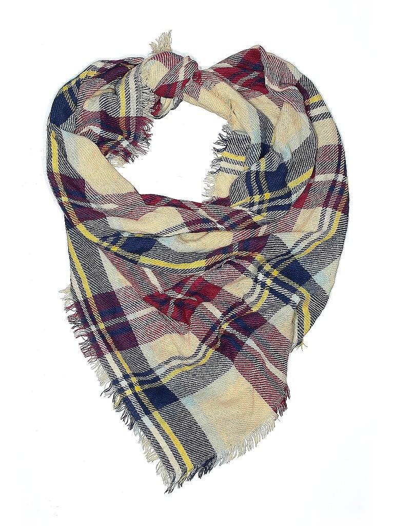 Pre-owned Assorted Brands Scarf In Brown