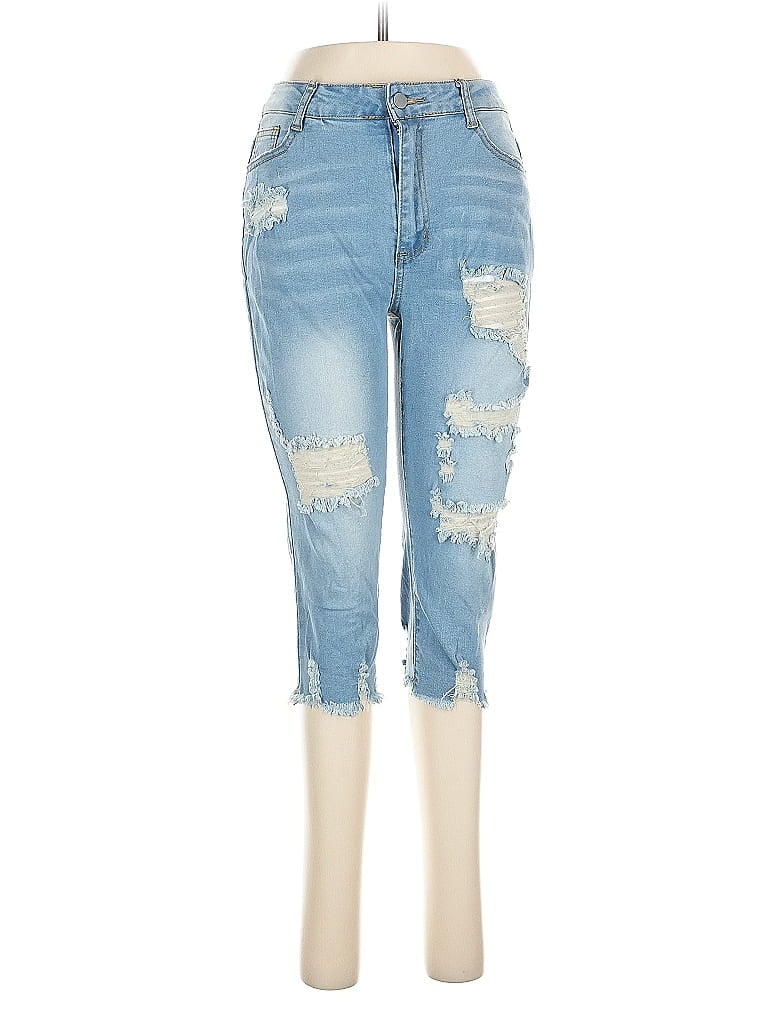 Pre-owned Unbranded Jeans In Blue