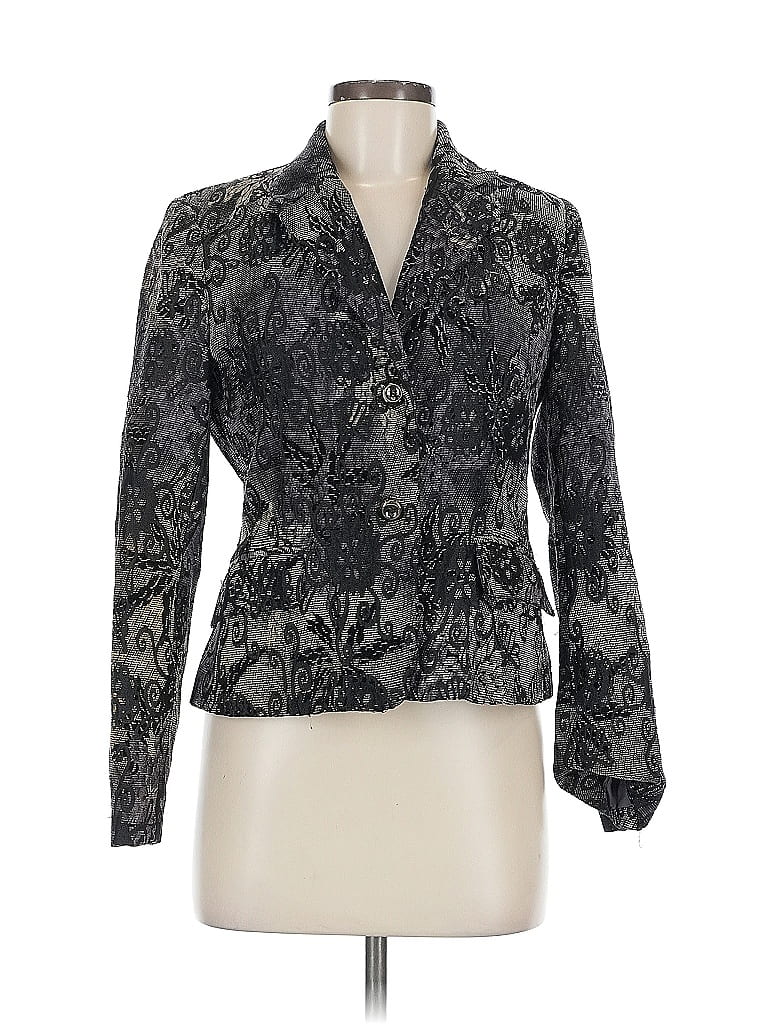 Click to view more detailed imagery on our partner's website Pre-owned Harve Benard By Benard Holtzman Blazer Jacket In Gray