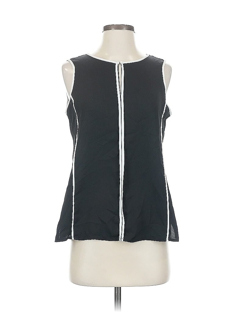 Pre-owned Premise Sleeveless Blouse In Black