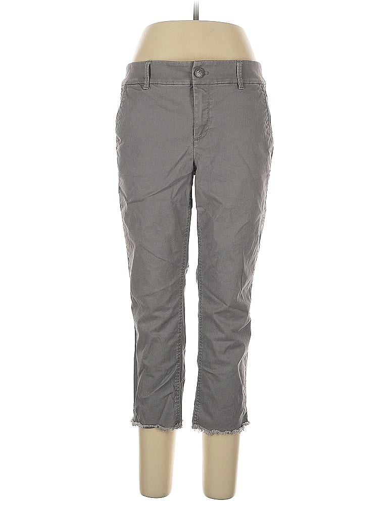 Pre-owned Ann Taylor Loft Outlet Casual Pants In Gray