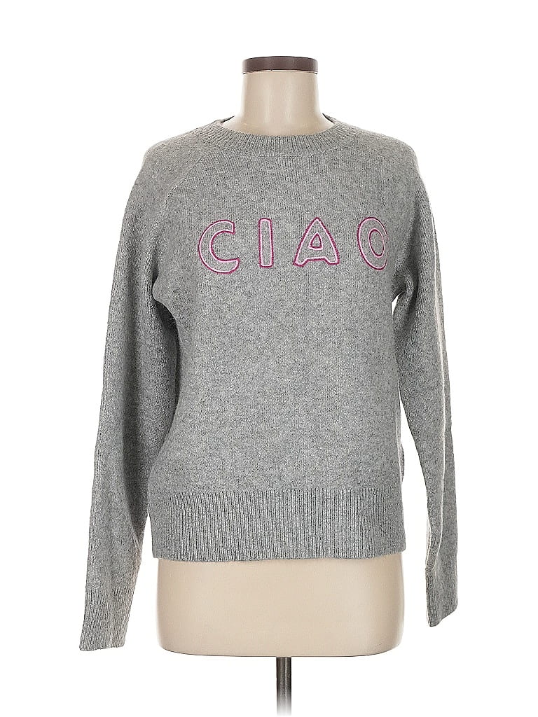 Pre-owned Bobeau Pullover Sweater In Gray