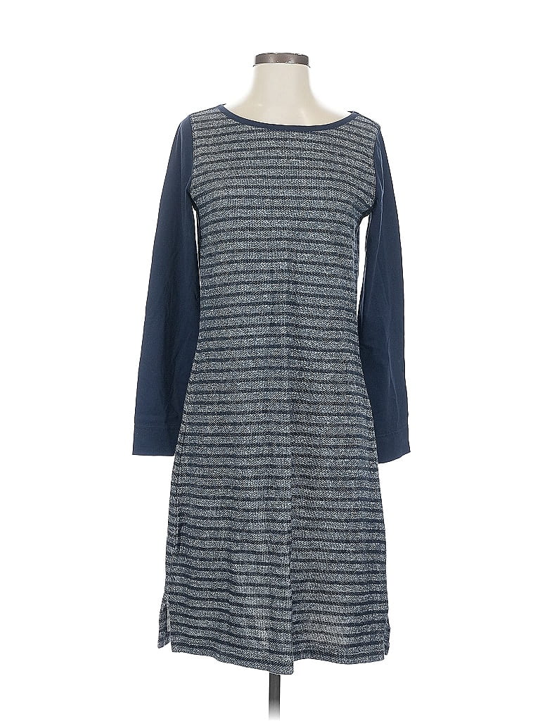 Pre-owned T By Talbots Casual Dress In Gray