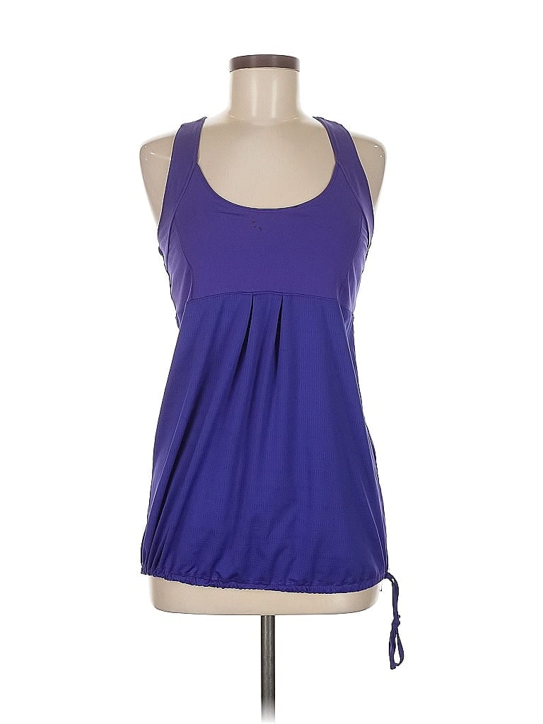 Pre-owned Active By Old Navy Tank Top Purple Halter Neckline Tops