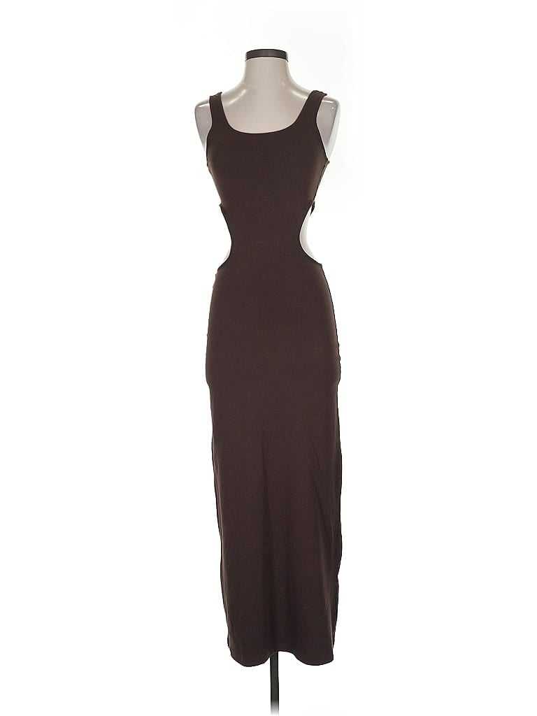 Pre-owned Weekday Cocktail Dress In Brown