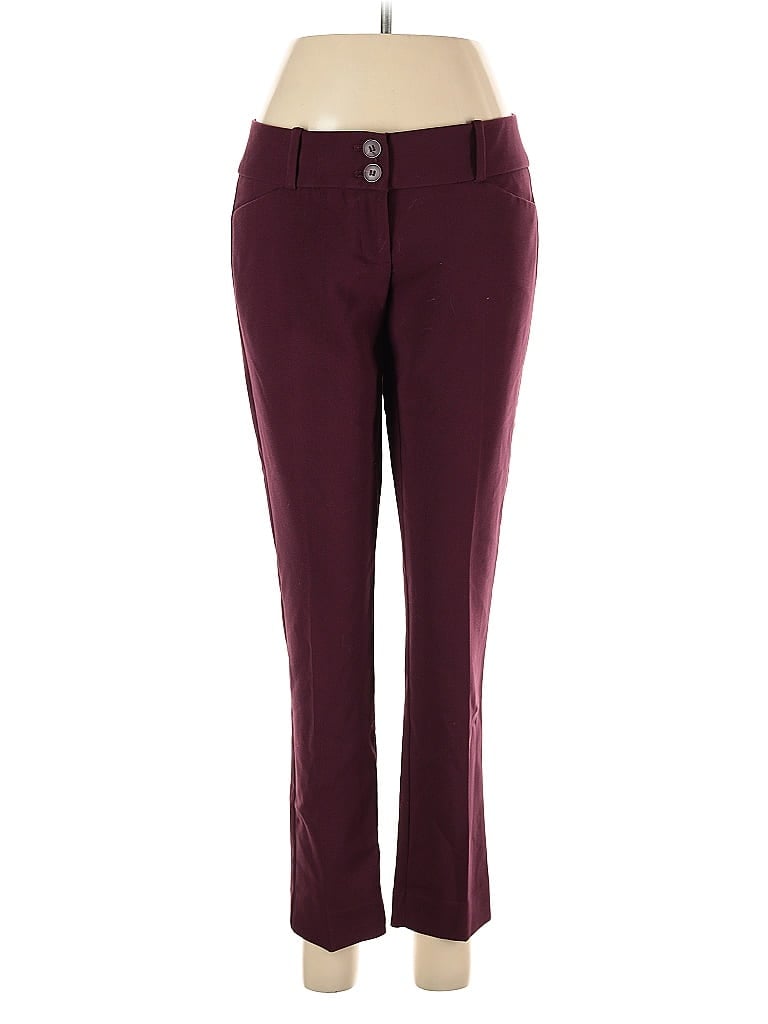 THE LIMITED Pre-owned Casual Pants In Burgundy